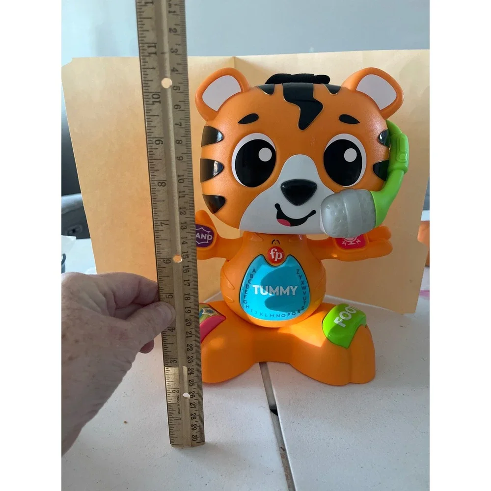Fisher Price DJ Bouncin Star Interactive Musical Learning Toy Tiger HJP93